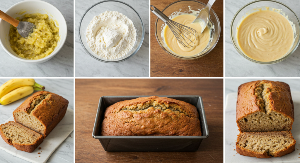 "Delicious banana bread slices served with a cup of coffee."
