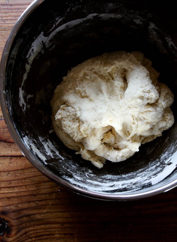 "Handcrafted sourdough bread cooling on a wire rack."