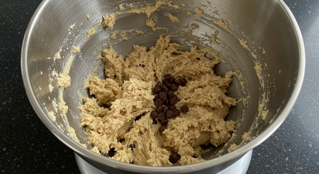 Easy cherry cookies cake with a drizzle of icing
