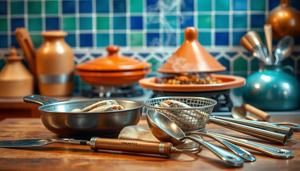 Moroccan Fish Fry Kitchen Tools